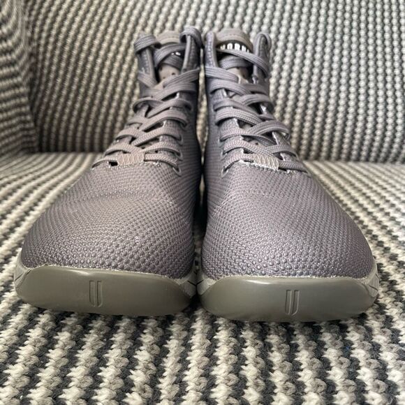 NOBULL grey hi top sneaker men’s shoe size 8.5/women’s 10 - Picture 6 of 12